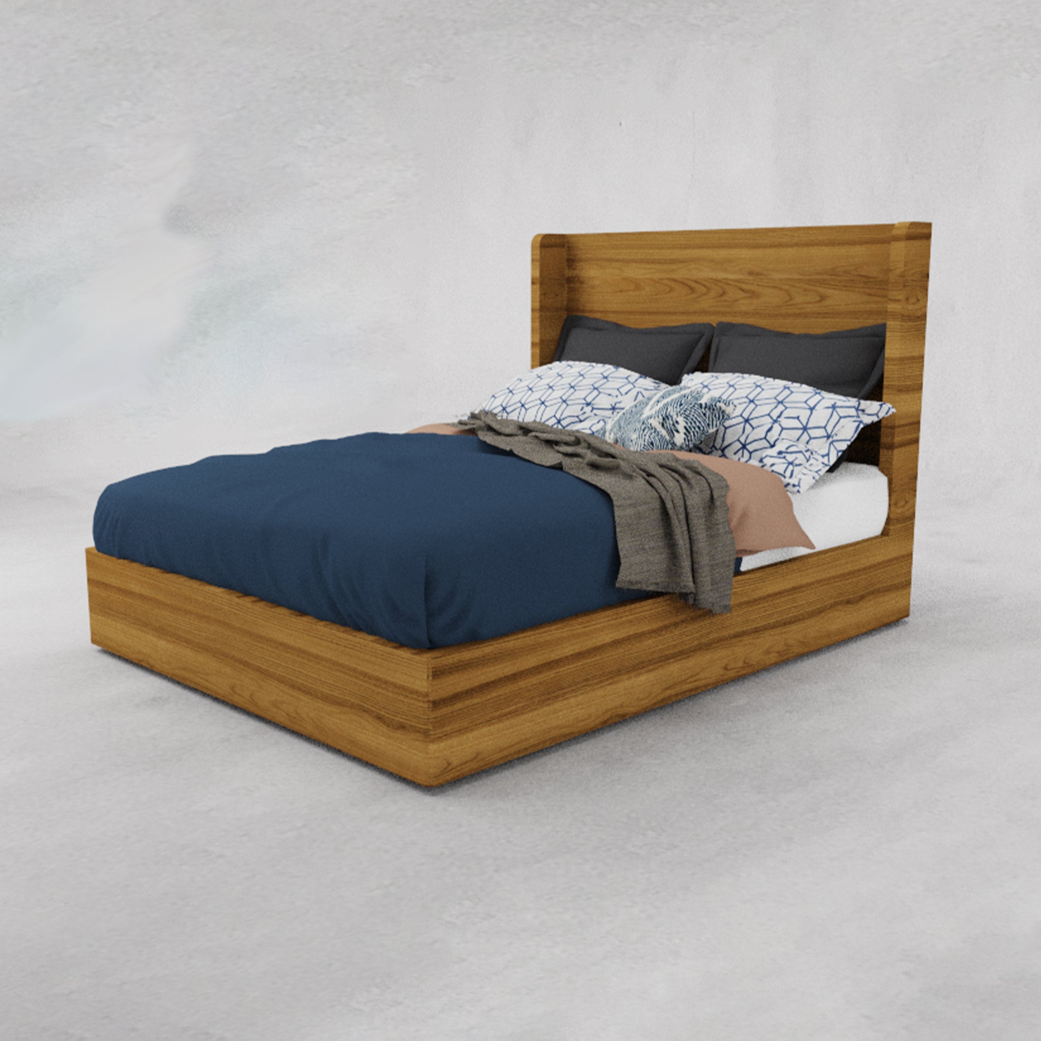 CUR-011Q FT Cama Queen Size Cuva