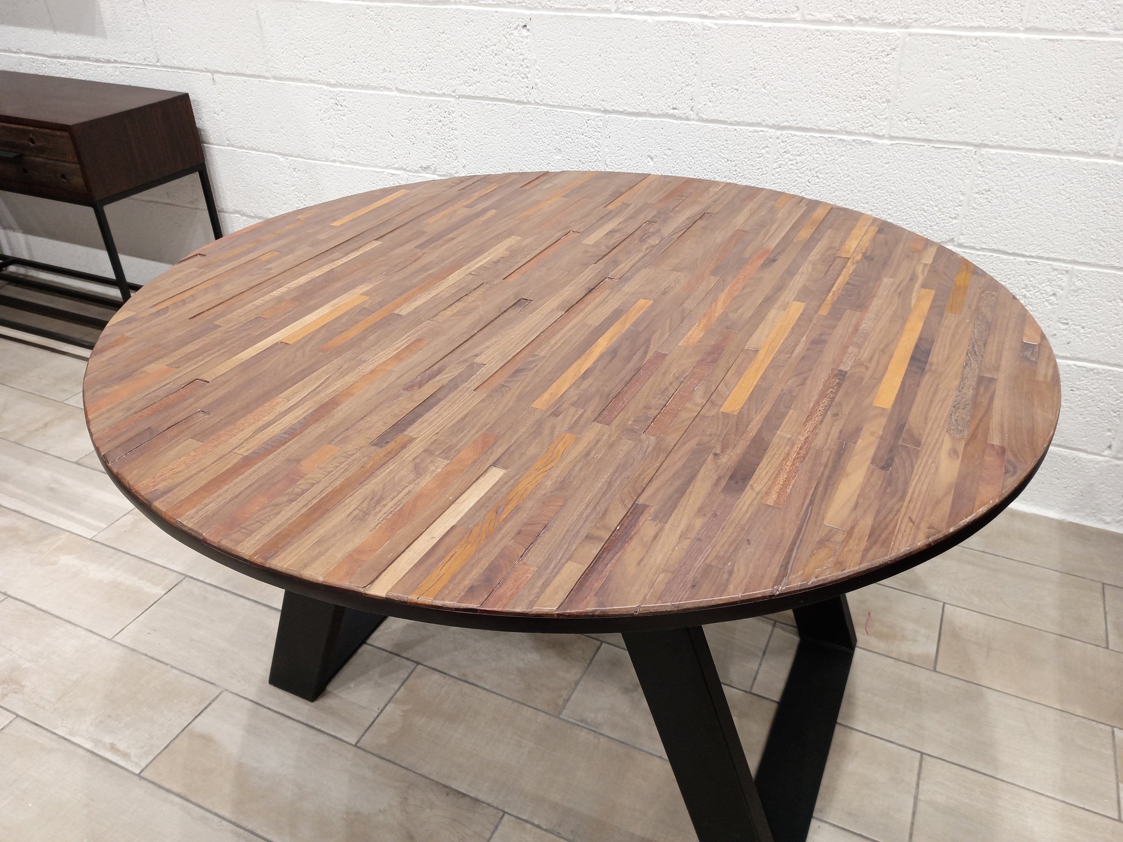 Mesa Comedor Redonda Reciclato
