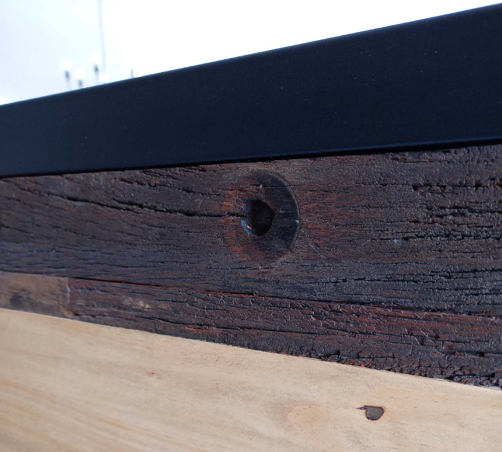 Cama Kimg Size Urban Rustic