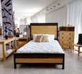 Cama Kimg Size Urban Rustic