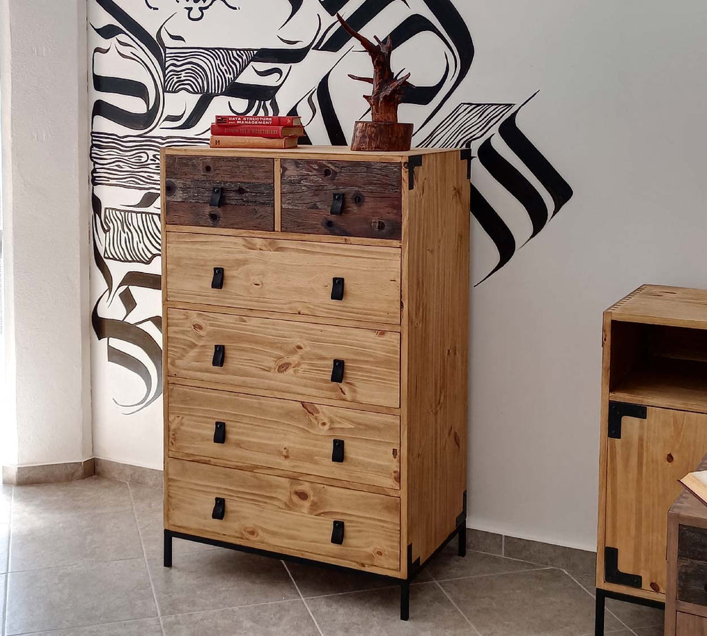Cómoda Alta Urban Rustic