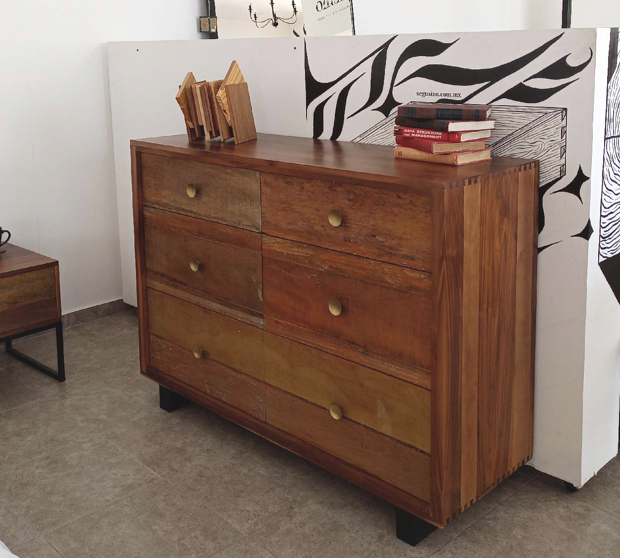 CF-611 Cajonera 6 Cajones Cafeto