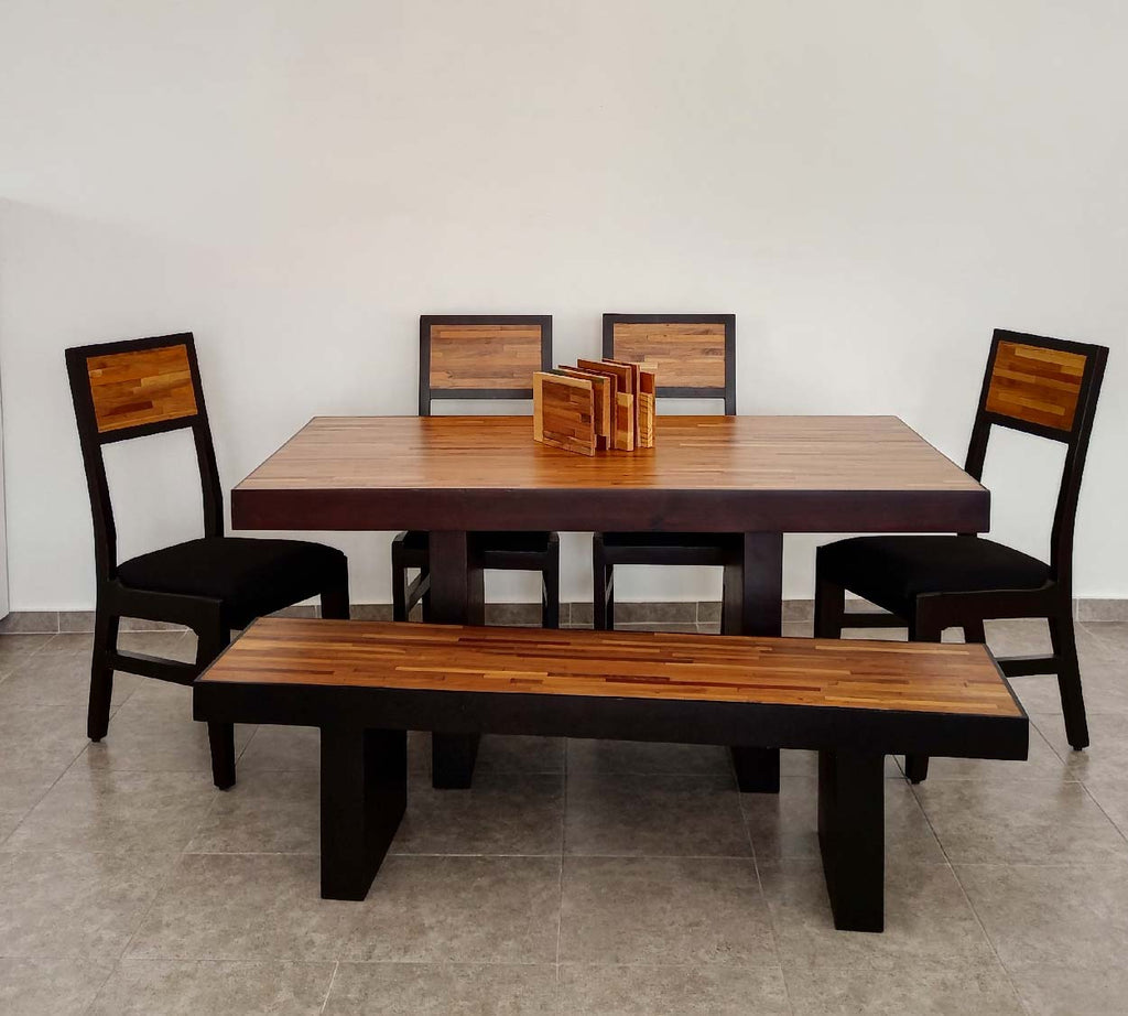 Mesa Comedor Rectangular Reciclato